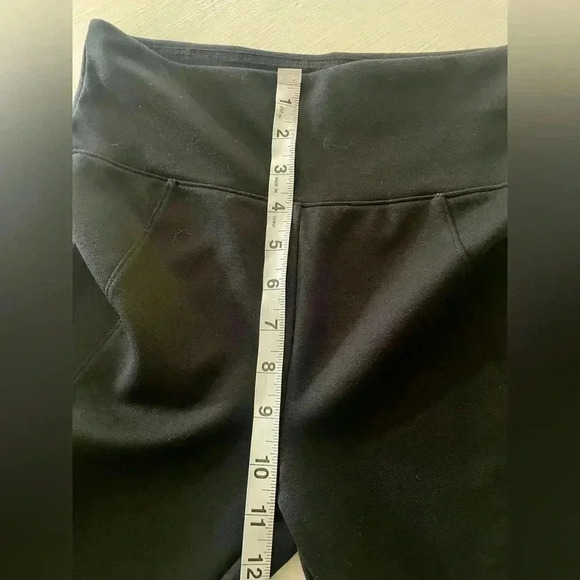 Assets by Spanx Women’s Ponte Shaping Leggings Black SZ M - Picture 8 of 9